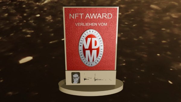 VDMplus AWARD 2025 - Das NFT für die Gewinner im VDMplus VDMplus AWARD 2025 - Das NFT für die Gewinner im VDMplus